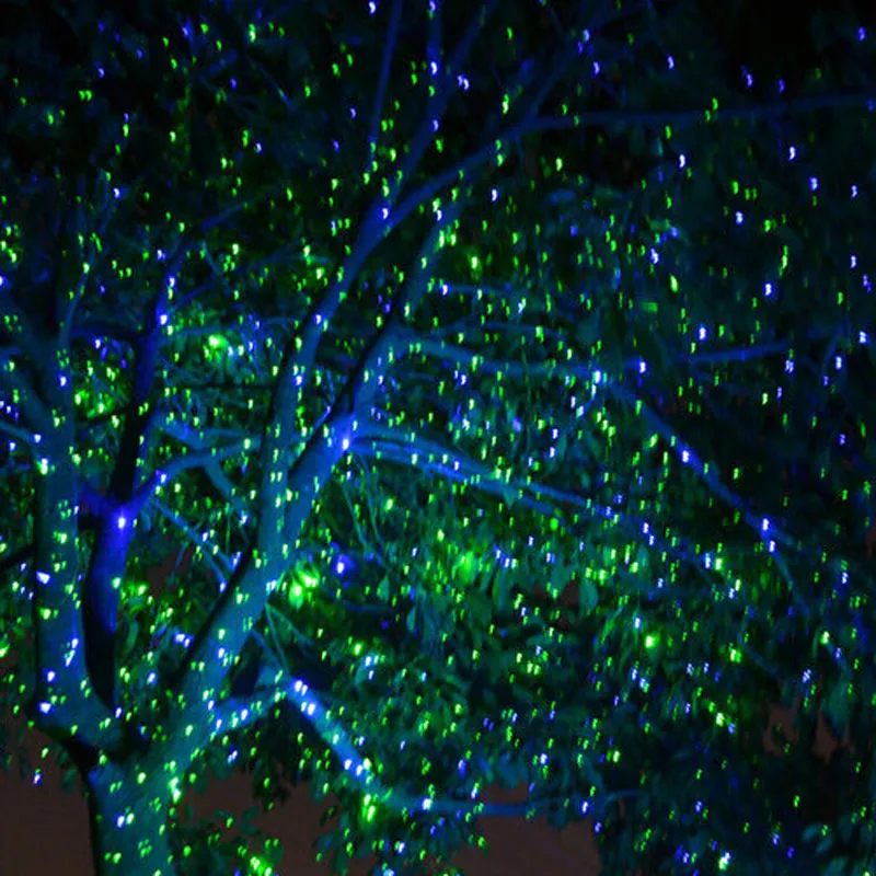 Christmas Decoration Elf Lights Green Blue Outdoor Laser Projector IP65 Waterproof outdoor Christmas Holiday laser Light Projector300H