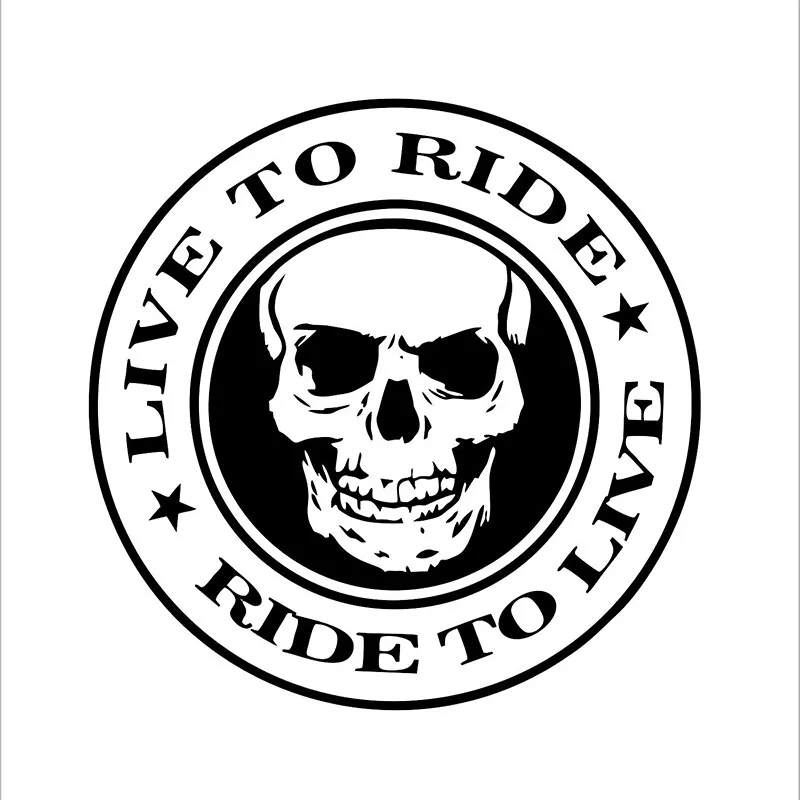 et decal vinyle biker decor CA-197