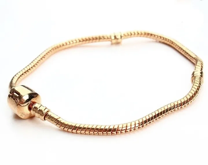 2018 neue Original Gold Platte Füllen Kleine Loch Perlen Charme Cruciani Armbänder Für Frauen Fit Europäischen Roun Charms Armband DIY mode Schmuck