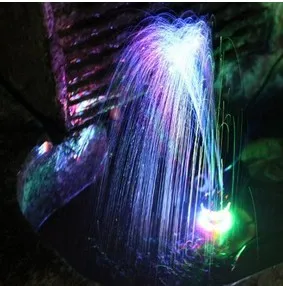 12 leds 0 6 polegadas de diâmetro rgby mudança de cor anel de fonte submersa bomba de água iluminação fonte aquário225a