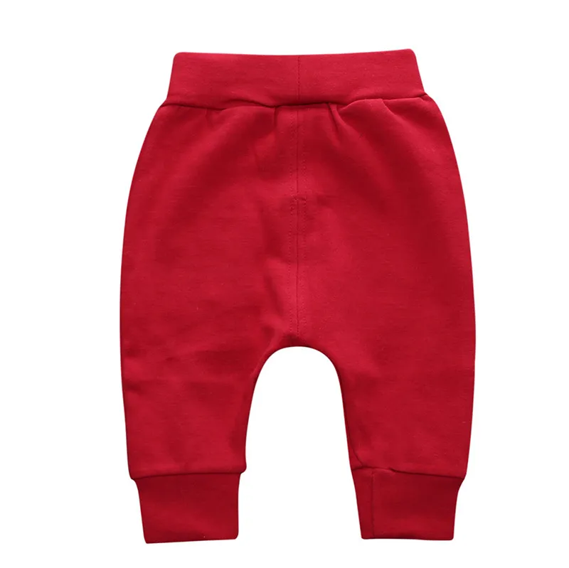 Çocuklar Bebek Erkek Kız Yaz Pamuk Uzun Legging Pantolon Toddler Bloomer Dipleri