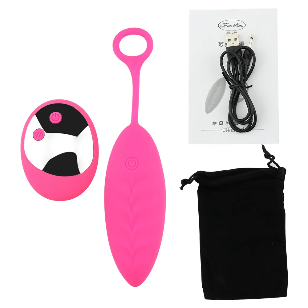 Man nuo Vagina Ball 10 Speed G spot Vibrator Vibrating Egg Wireless Remote Control Sex Toys for Women USB Rechargeable S9189915105