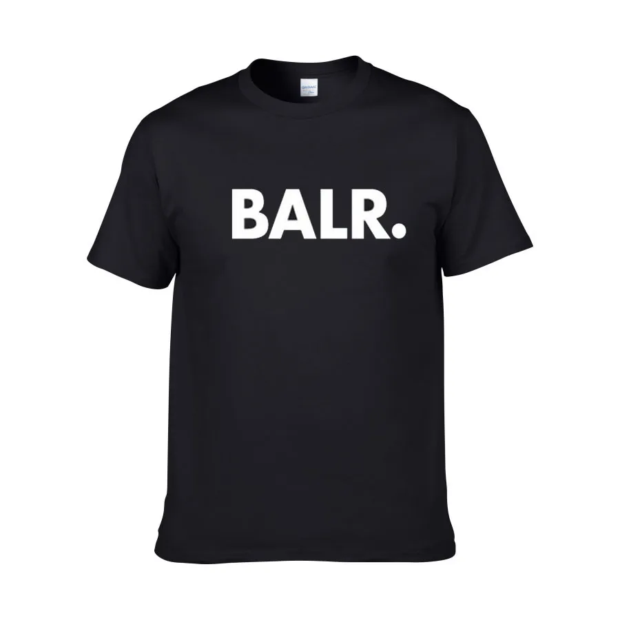 2018 new summer brand BALR clothing O-neck youth men's T-shirt printing Hip Hop t-shirt 100% cotton fashion men T-shirts