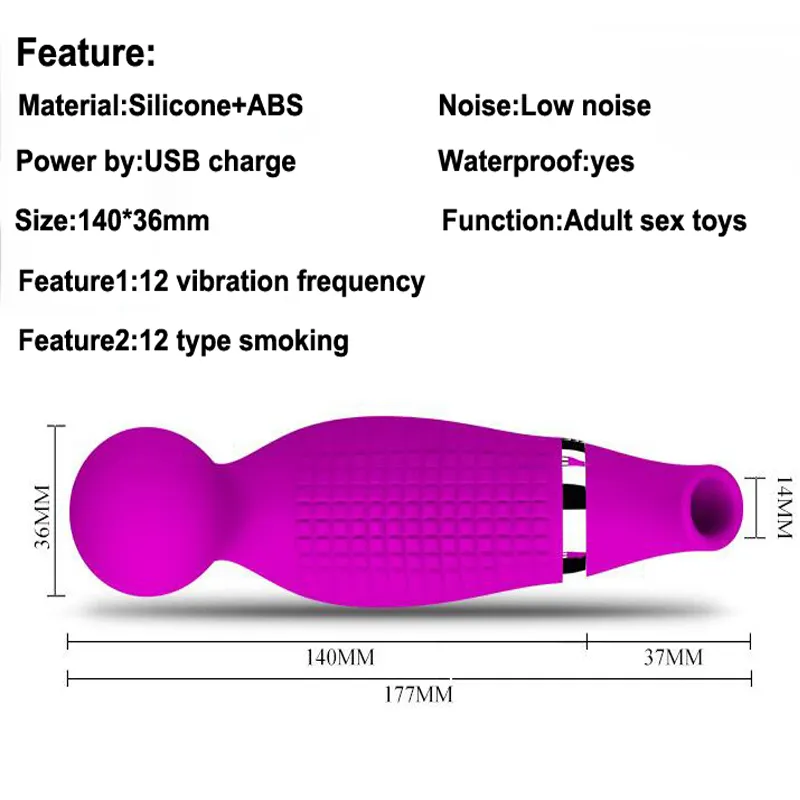 12-speeds-dildo-vibrator-Suction-Masturbation-Anal-Pussy-Vagina-Sucker-Pump-Massager-USB-clit-vibrator-Adult