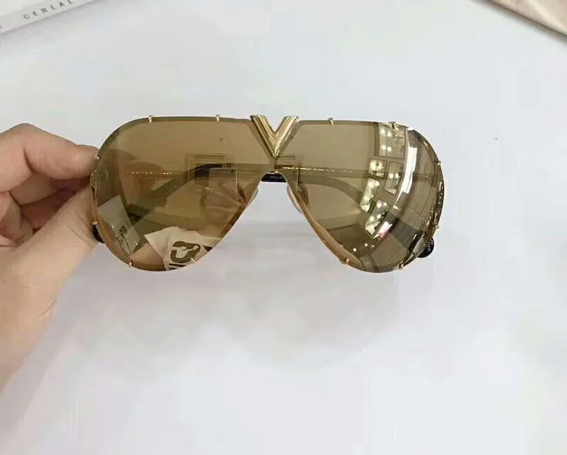 Klassieke Pilot Zonnebril voor Mannen goudgrijs schaduwrijke Sonnenbrille mode zonnebril Gafas de sol Nieuw met box246c