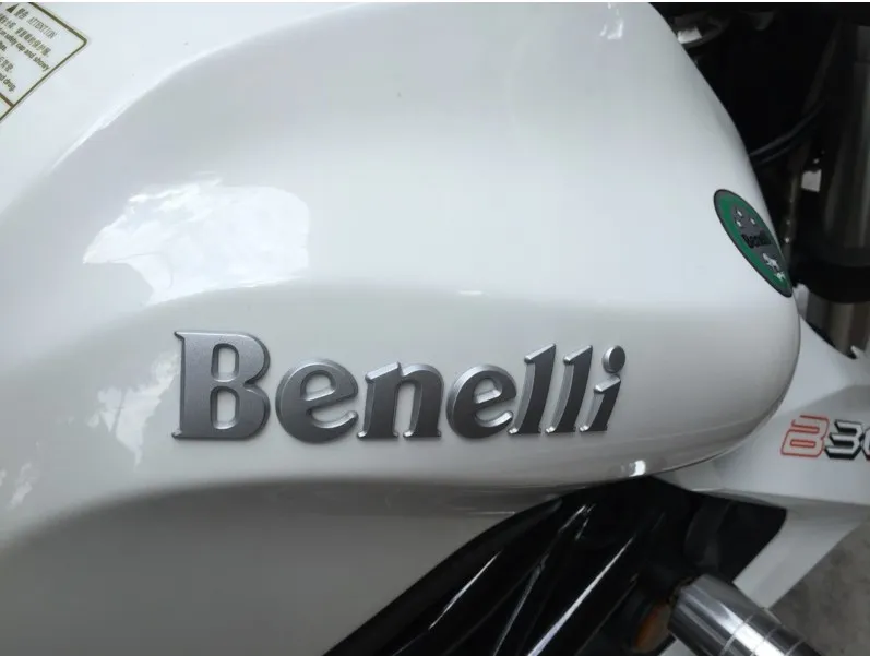 Autocollant Benelli 3D pour Benelli TRK502 Pepe TNT25 TNT15 BN251 VLR Velvet 150 200 / TNT 15 25 250