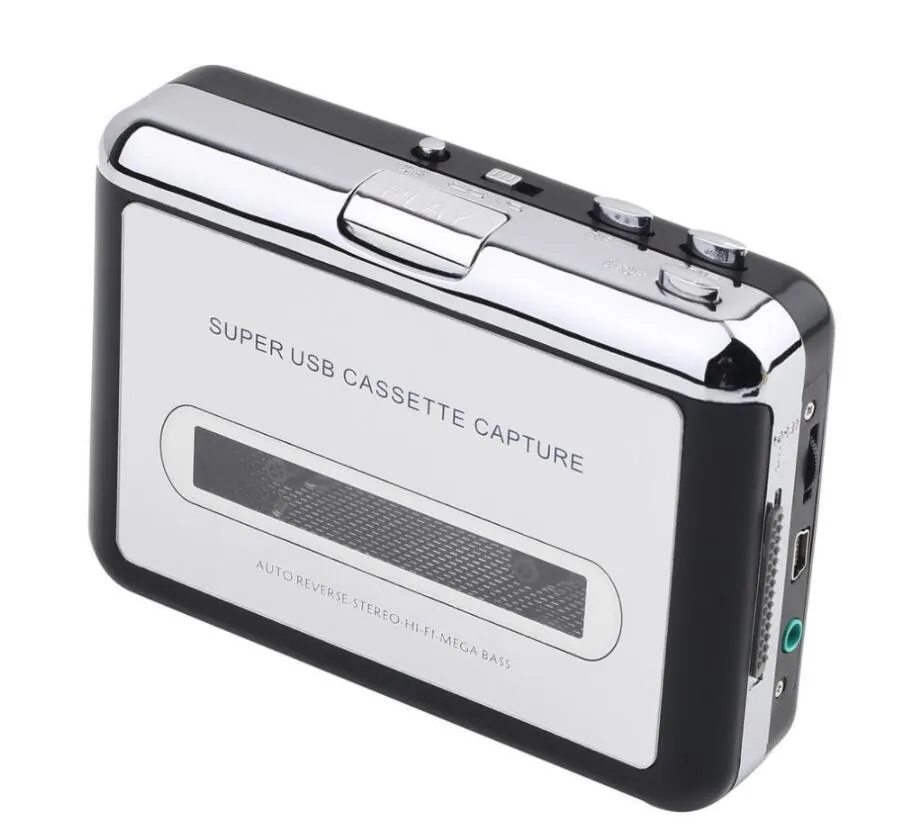 With Original Retail Box EZCAP Portable USB Cassette Player Capture Cassette Recorder Converter Digital Audio Music Player MP3