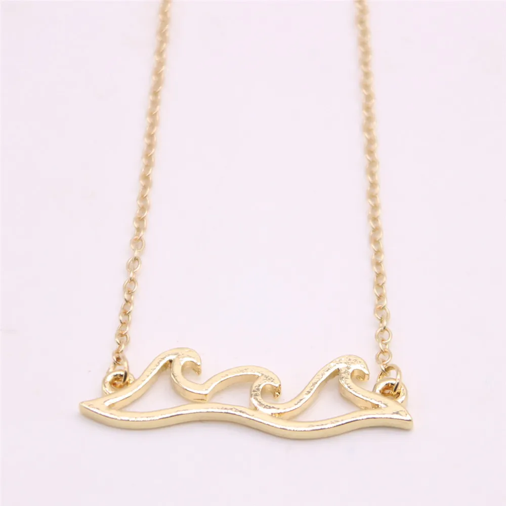 South American style pendant necklace Wave form necklace attractive gifts for women Retail and whole mix2004