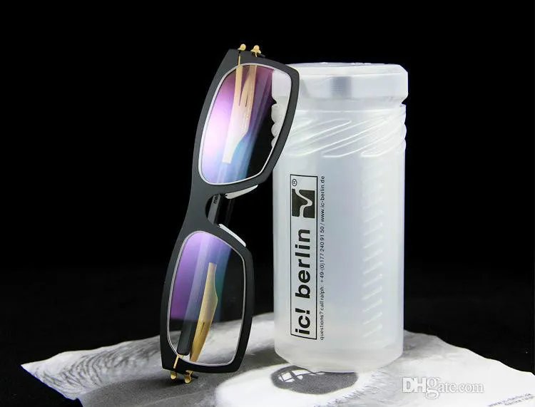ICberlin frame natalia s Titanium alloy sunglasses frames myopia frame men and women brand designer 326v
