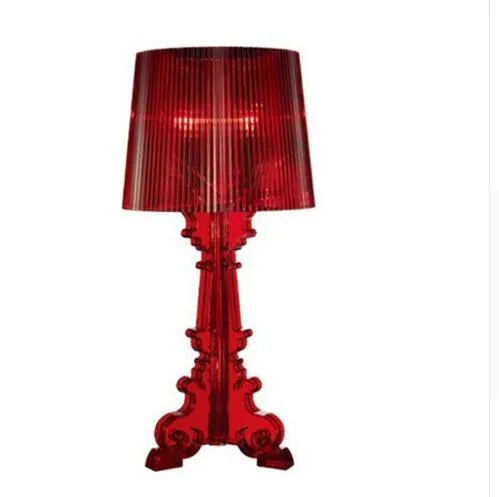 Lampe de Table LED lampe de lit chambre salon acrylique lampe de bureau lampe de chevet abat-jour lampe de Table nuit lecture maison Abajur lampara De291j