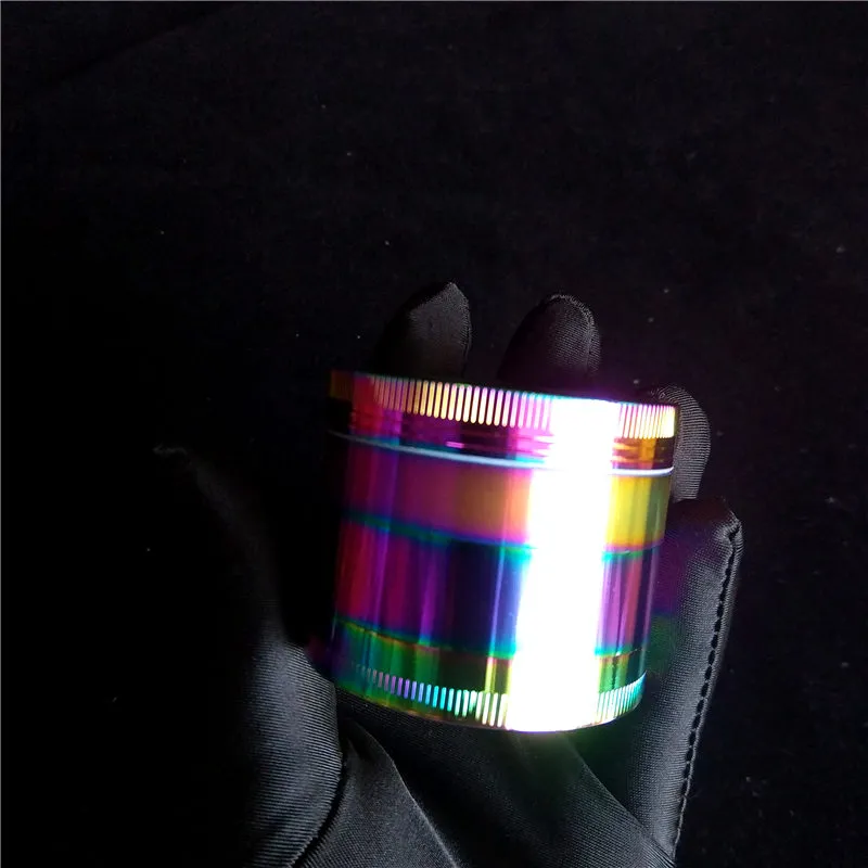 43 mm maintri di erbe arcobaleno 3layer da smerigliatrice macinacapelli da griglia di grigre griglia di grigre grigliare ZX1746583