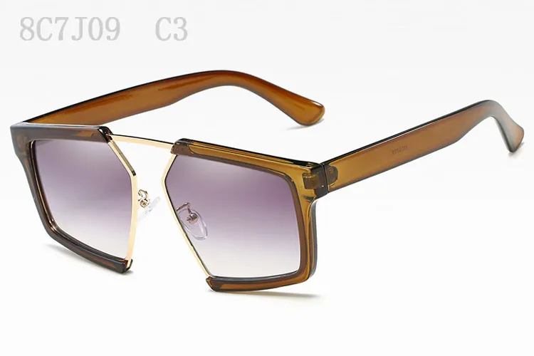Okulary przeciwsłoneczne dla mężczyzn Kobiety Zwyciężone męskie okulary przeciwsłoneczne Modne okulary przeciwsłoneczne Luksusowe okulary przeciwsłoneczne Wysokiej jakości projektant retro SUNGLASSE2226H