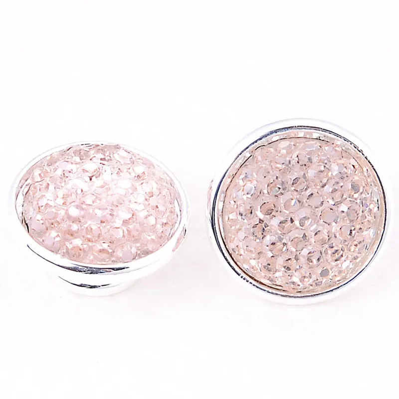 925 Silver Plated Resin Pave Kameleon Jewelpops Fits DIY Charm Bracelets Necklace Ring Making309v