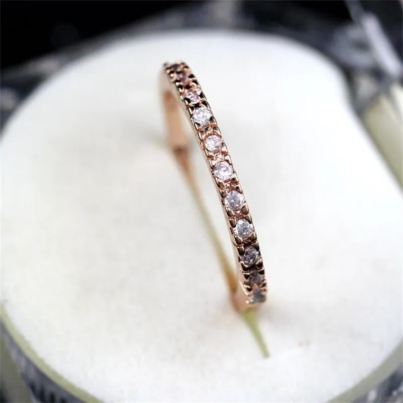 YHAMNI оригинальный 18KGP штамп позолоченный комплект колец австрийские кристаллы ювелирное кольцо совершенно новое модное ювелирное изделие подарок ZR133271S