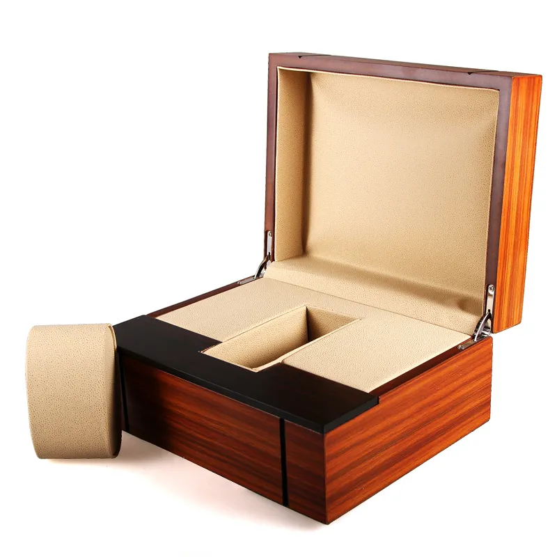 Fabrik liefert High-End-Uhrenbox aus Holz, hochglänzende exquisite Lack-Uhrenbox, High-End-Schmuckschatulle, individuelle Verpackung284h