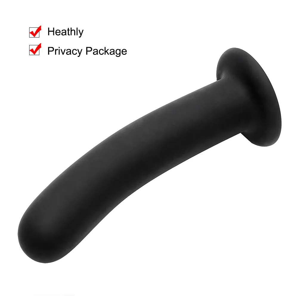 IKOKY Dildo Anal Plug Silicone Butt Plug Protate Massage G Spot Stimulate Anal Sex Toys for Woman Men Adult Products Sex Shop D1816484717