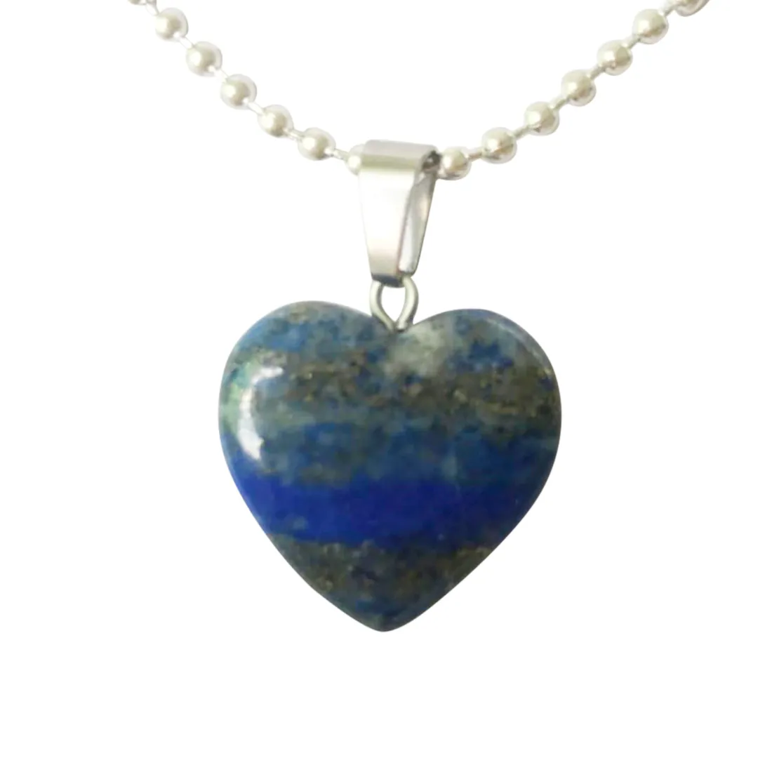 Hele 25 stcs mode verkopen natuurlijke lapis lazuli stenen liefde hart hangers voor doe -het -zelf sieraden maken 20 mm 250x