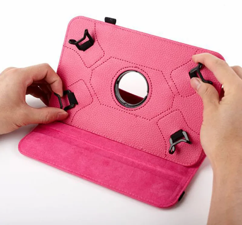 Universal 360 Rotating Adjustable Flip PU Leather Stand Case Cover For 7 8 9 10 10.1 10.2 inch Tablet PC MID