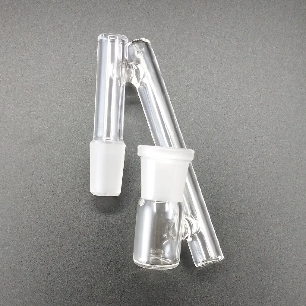 Glas dropdown drop down bong adapter vattenrör hookah 14mm manlig kvinna för adapter kvarts banger dhl