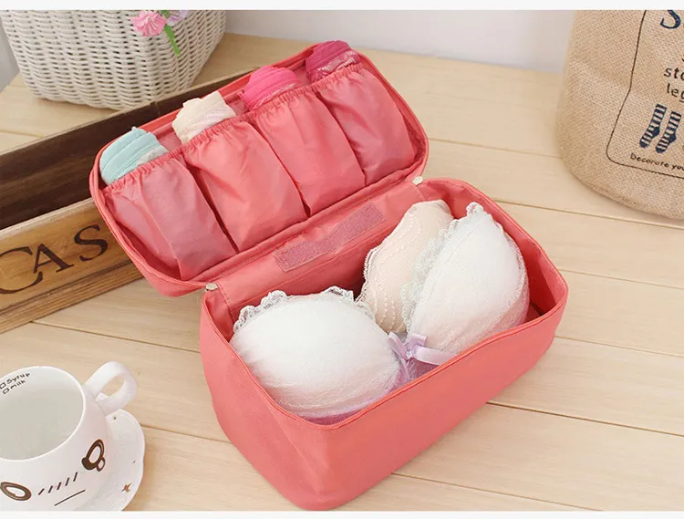 8 Couleurs sous-vêtements Bra Organisateur Sac de rangement Sac de rangement Kits de voyage Sous-vêtements Pouches hygiéniques Tidy Perfect Travel Companion6920653