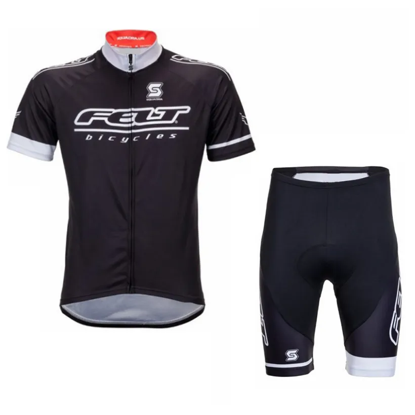 FELT 2018 Pro Mannen Team wielertrui sport pak fiets maillot ropa ciclismo MTB fietsen Bib Shorts set Fiets kleding 82213Y175q