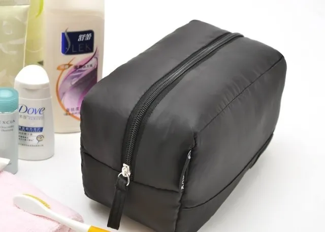 Wersja Koreańska Womanowa torba kosmetyczna z netto work do kąpieli makijażowy Organizator Pieszyny Prezent dla kobiet dziewczęta tanie 326K