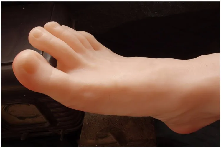 Il più nuovo modello di piede realistico in silicone manichino maschile di grande stile, modello 3113