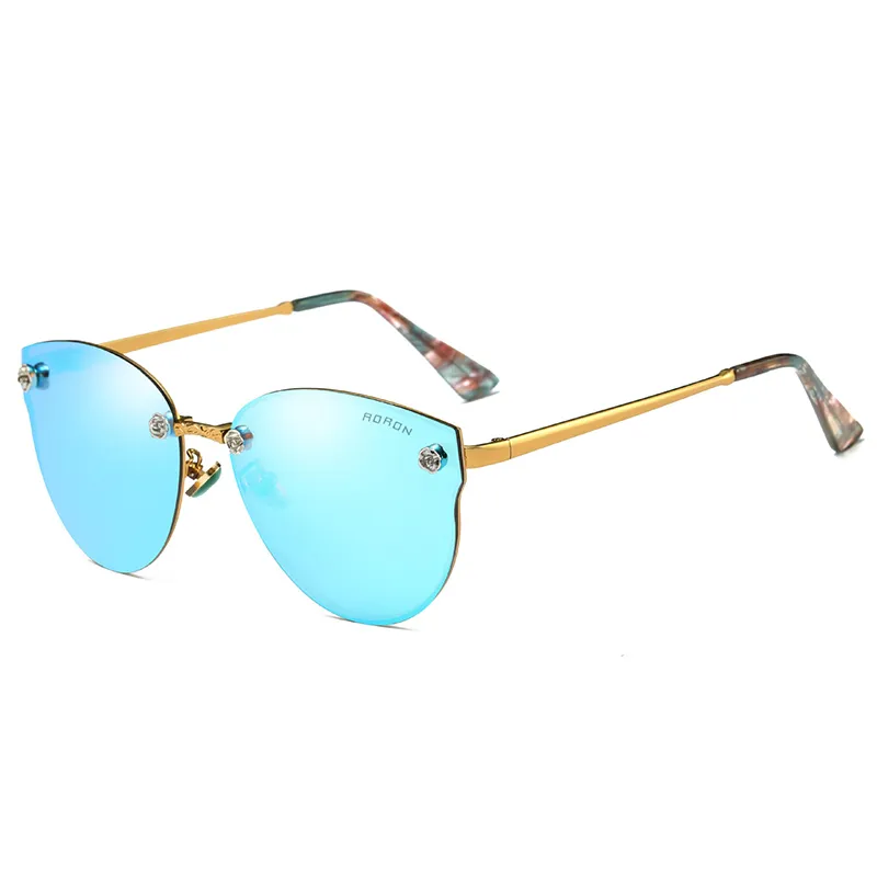 Hoge kwaliteit gepolariseerde zonnebrillen gepersonaliseerde kleurenfilmframe reparatie gezichtszonnebril heren en dames tijbril 230C