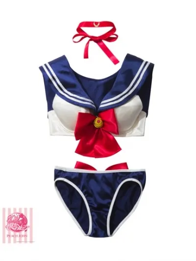 ZY1021-5 sailor moon costume bra set