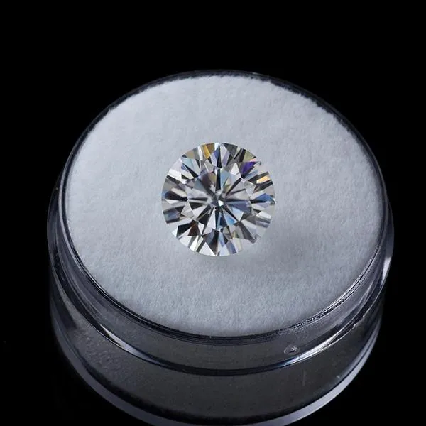 0 1Ct-8 0Ct3 0MM-13 0MM D F Color VVS Round Brilliant Cut Moissanite With A Certificate Test Positive Loose Diamond285i