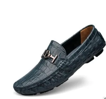 Autunno di alta qualità Uomo TUTTI Mocassini in pelle goffrata bianchi Uomo Italia Design Fibbia dorata SLIP ON Brogue DRESS Uomo Scarpe da cerimonia