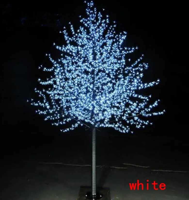 LED Cherry Blossom Tree Light 480-Ampoules LED 1 5m-3m Hauteur 110 220VAC Sept couleurs pour la décoration de mariage 242O