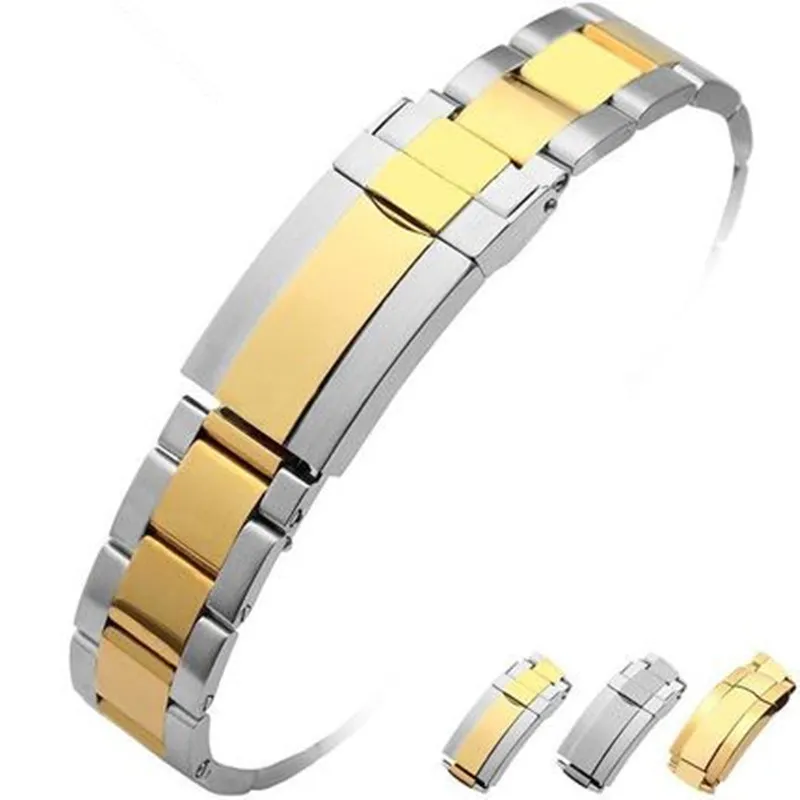 Bracelet de montre en acier inoxydable 20mm pour bracelet SOLEX Submariner GMT DaytonaWristband295D