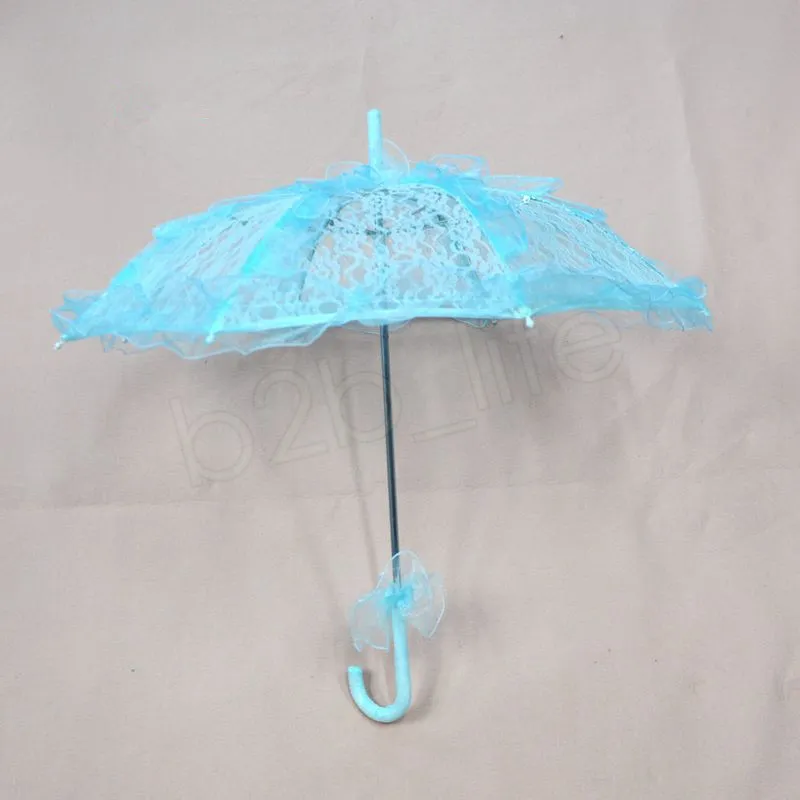 Parapluie en dentelle de mariée Elegant Wedding Parasol Lace Craft Umbrella 5680cm for show Party Decoration Po Props Umbrelas 8007828