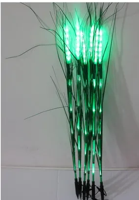 Ny veteplantor LED -lampdekoration vass lampdekoration utomhus julbelysning mark ljus 12 st251u