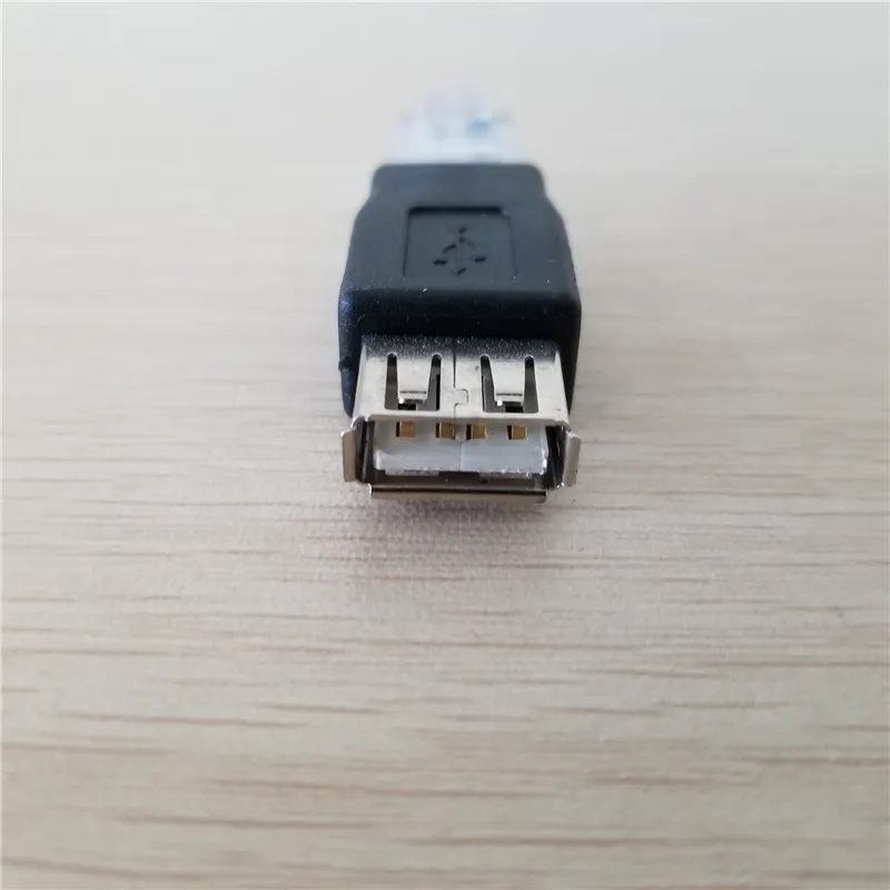 真新しいPC USB女性AからイーサネットRJ45コネクタアダプター