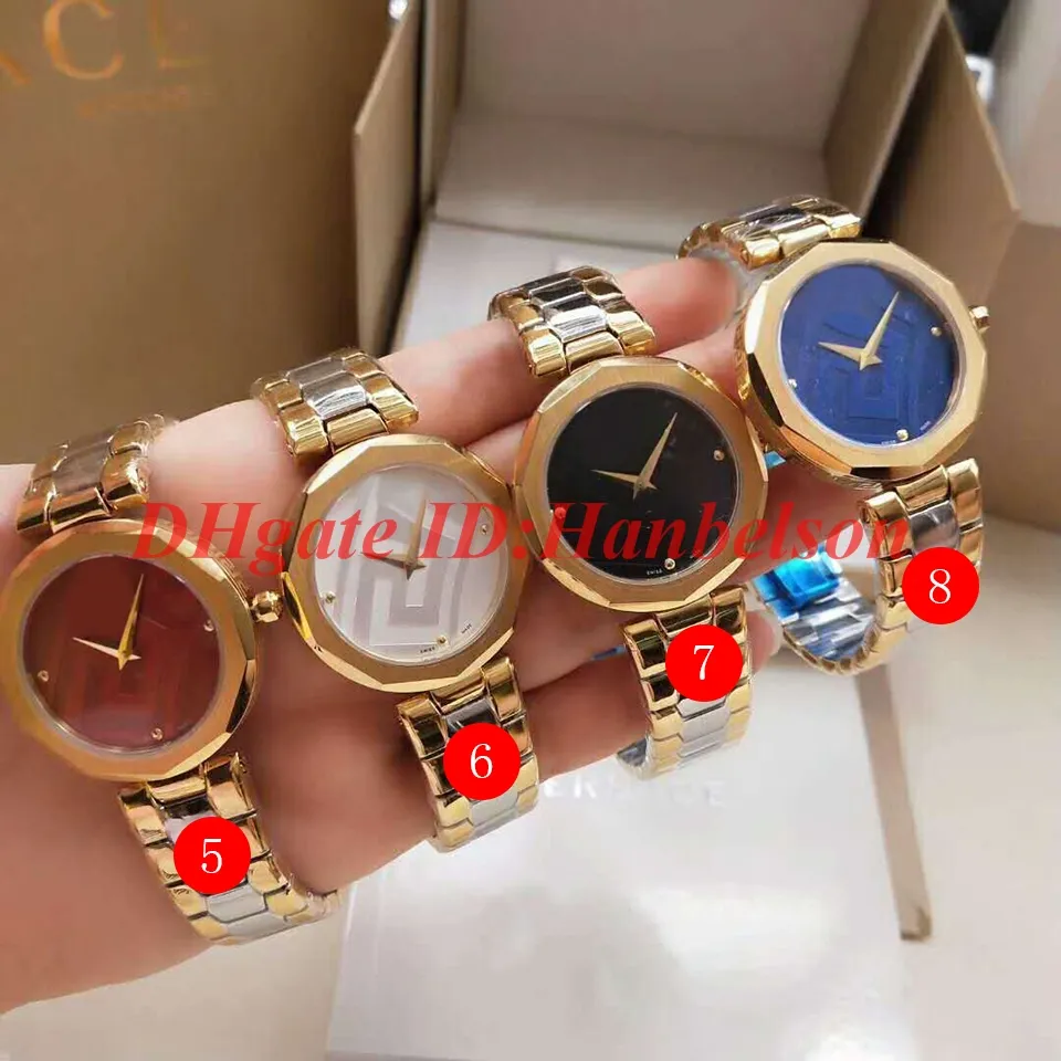 Nuovo All Steel Rose Gold Ladies Watch Idyia Fashion Quartz Movement Two Hands Women039s Owatch 36mm Montres de Luxe Pour FEM3588923