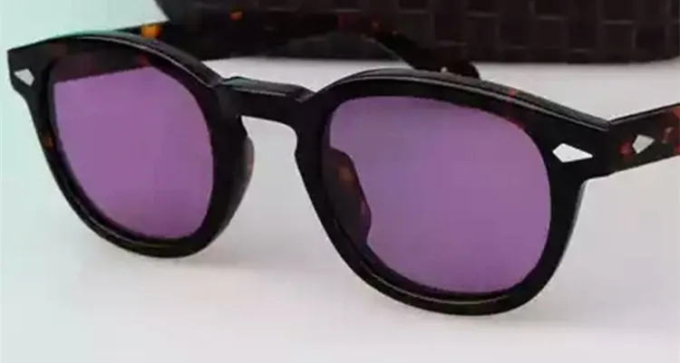 Accustomized unisex Star-style tinted sunglasses UV400 protection pure-plank goggles unisex full-set case