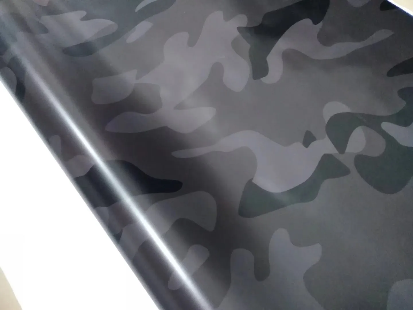 Large Black Gray Camo Vinyl Wrap sticker Camouflage Car Wrap covering foil with air bubble free size 1.52 x10m/20m/ 30m/Roll