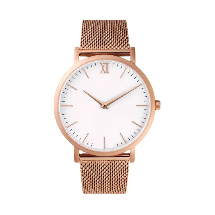 Marka mody zegarek luksusowe zegarki dla mężczyzn i kobiet słynne Montre kwarcowe zegarek ze stali nierdzewnej Paski sportowe 270R