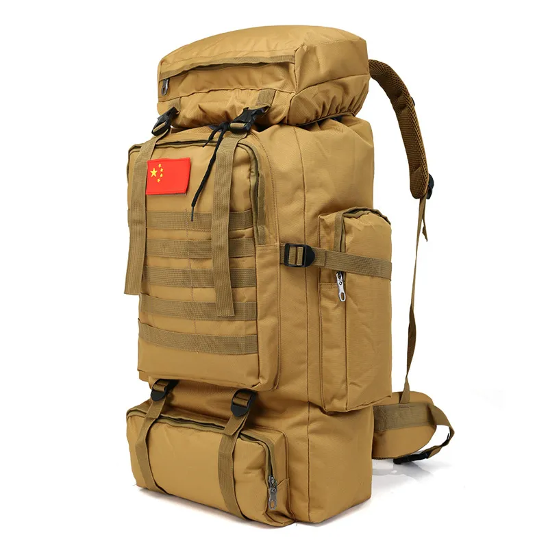Ryggsäckar ryggsäck ryggsäck sport camping vandring kamouflage molle axel camo vattentät väska taktisk mens stor kapacitet vattenp3173