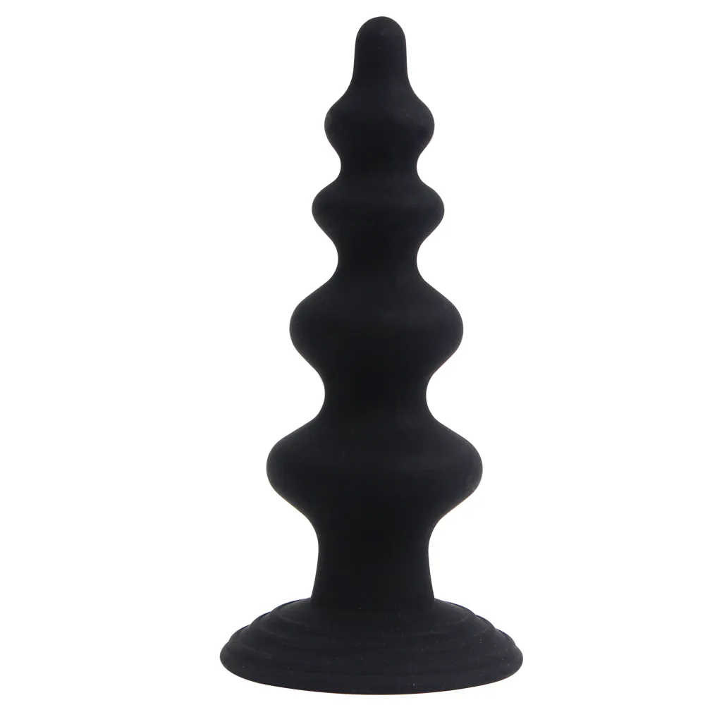 IKOKY Long Anal Sex Toys Produkty seksu Silikonowy prostata masażer erotyczna zabawka wieżowa kształt klapy tyłkowe dla mężczyzn kobiety anal koraliki gej s8277207