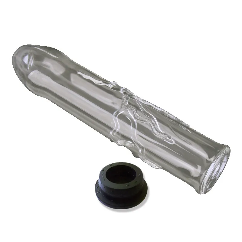 Mezelo yenilik cam yapay penis enjekte edebilir Soğuk waterhollow ekle su camı vibrator ekle serin sıcak anal popo fiş kadınlar için seks oyuncakları y2556861