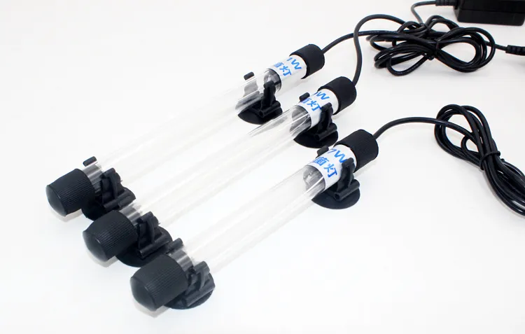 110-220V Vattentät akvarium Fish Tank Submerible Light Pond Pool UV Sterilizer Fishes Tanks Lamp Aquarium UV Lamps303e