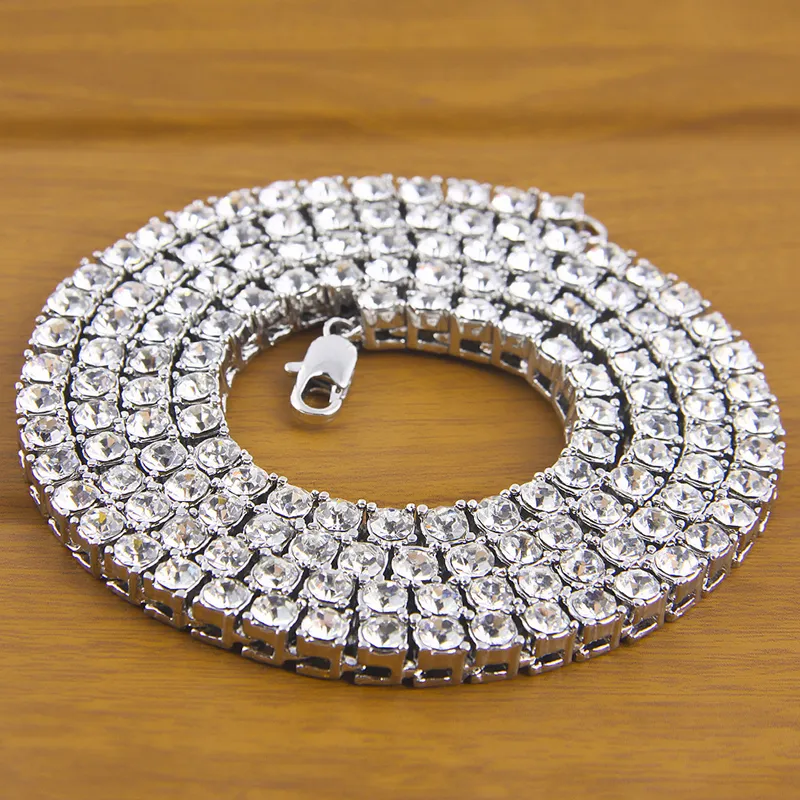 Pulseira de tênis com strass, estilo hip-hop, pulseiras de diamante simulado, joias brilhantes, presente, tira de ouro, pulseira punk masculina2448