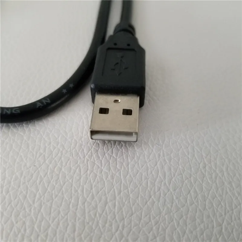 USB 3.0 Мужчина от 1 до 2 USB -манера для удлинительного питания для удлинения данных для жесткого погружения Black