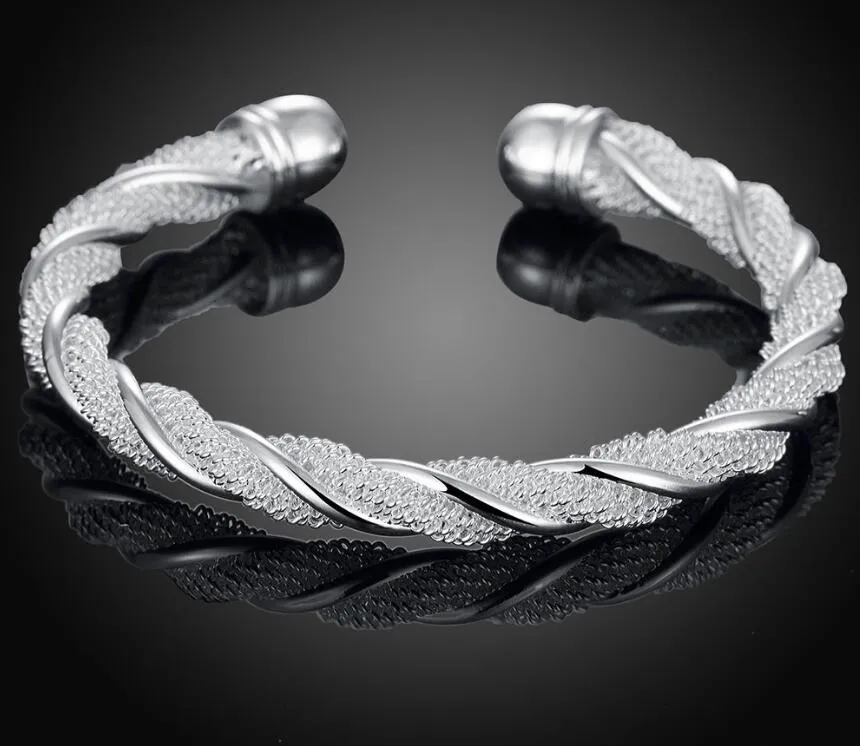 Luckyshine 925 zilver 10-delig nieuw product bedel handgemaakte armband antiek zilveren armband armbanden voor vrouwen vakantiefeest B0004174E