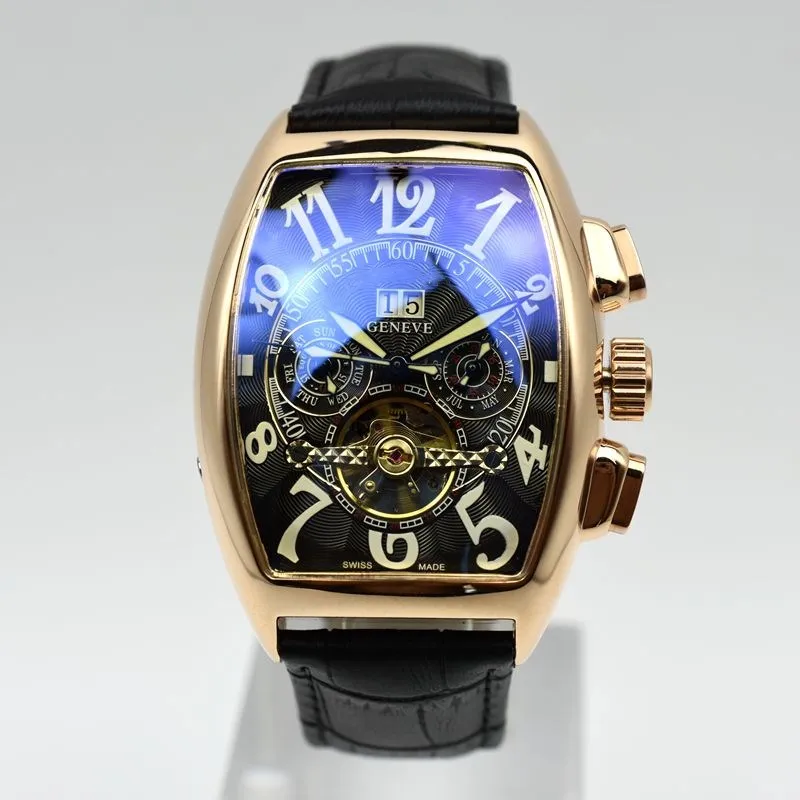 Geneve Tourbillon Leath