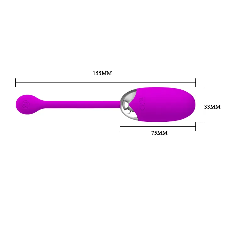 Pretty Love USB Rechargeable 10 Speed Vibrating Sex Love Eggs Bullet Vibrator Sex Toys Products for Woman Man Sex Massager S9249913641