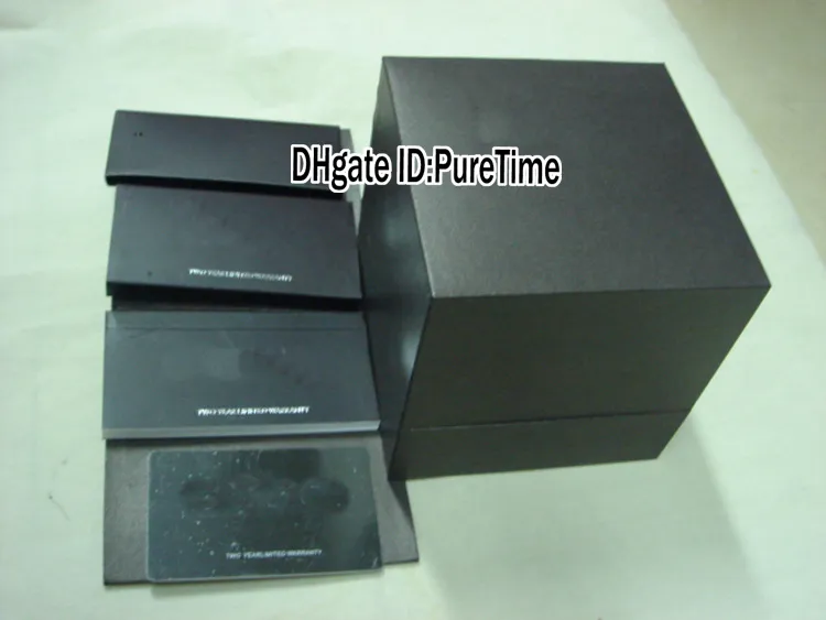 Высокое качество, новая коричневая коробка для часов, оригинальная мужская женская коробка для часов с сертификатной картой, подарочный бумажный пакет gcBox, дешевый Pureti204Z